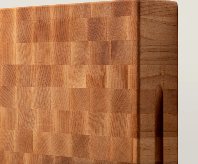 BOOS SQUARE MAPLE END GRAIN CHOPPING BLOCK 15"x15"x3"