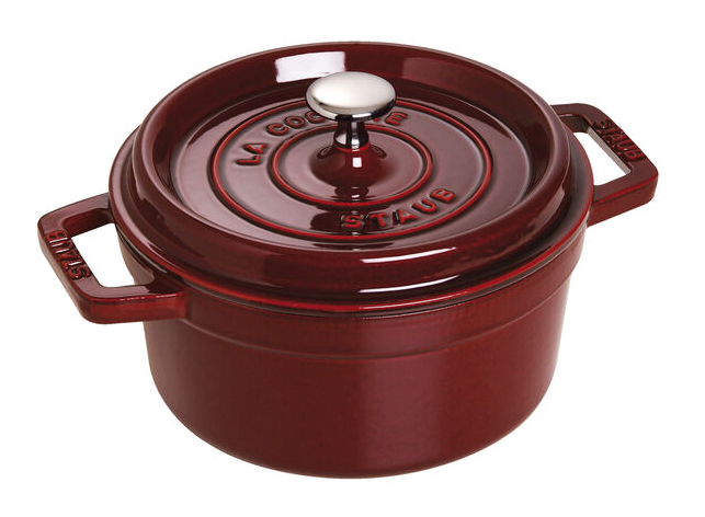 STAUB COCOTTE 2.75QT ROUND GRENADINE