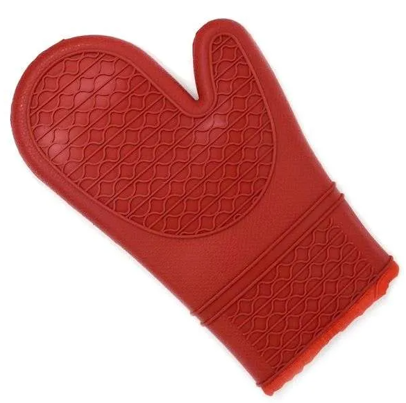 SILICONE/FABRIC OVEN GLOVE