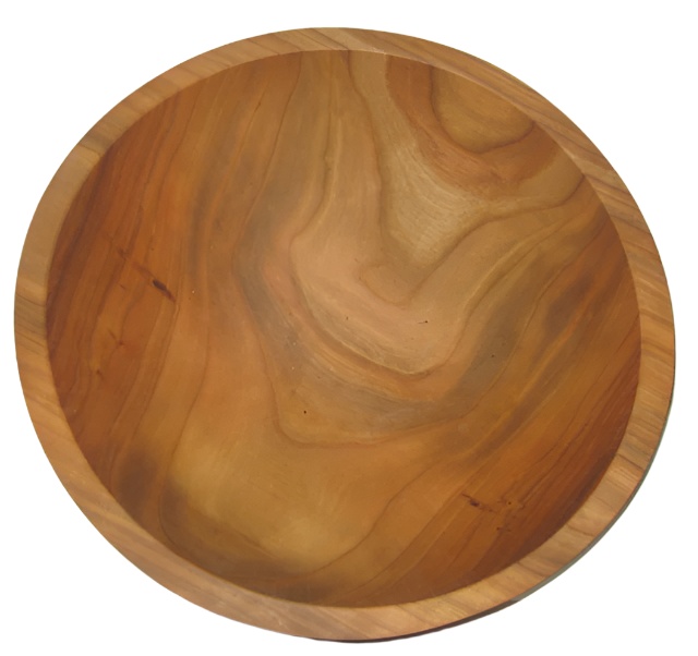GRANVILLE WOOD BOWL CHERRY 12"
