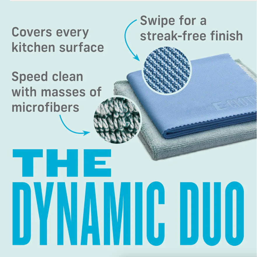 E-CLOTH KITCHEN CLEAN CLOTH 2PK
