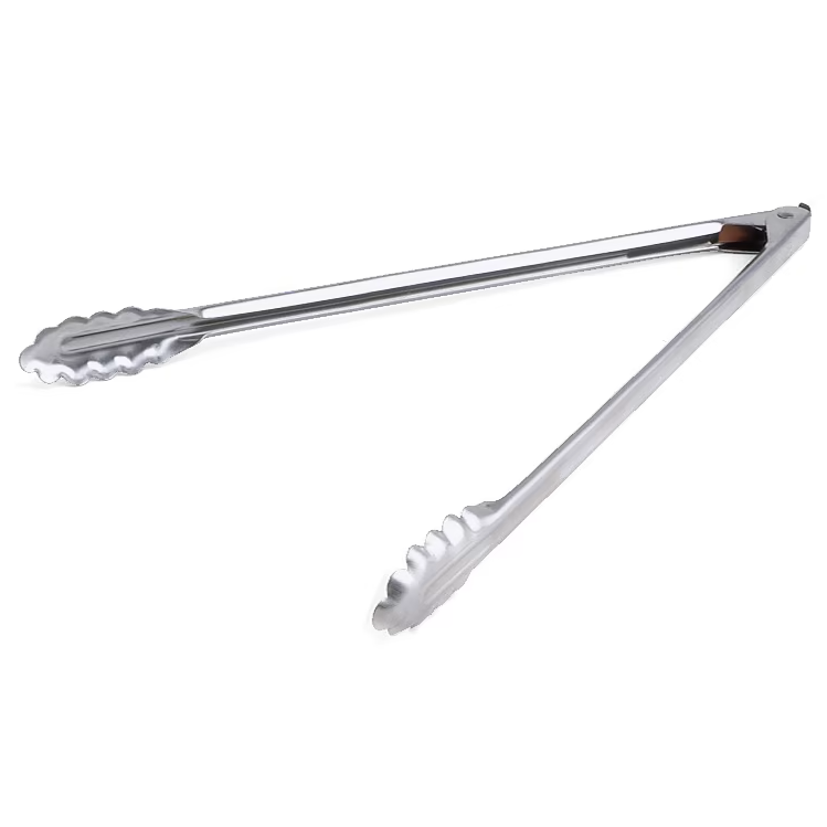 HEAVY DUTY LOCKING SCALLOPED TONGS 7"