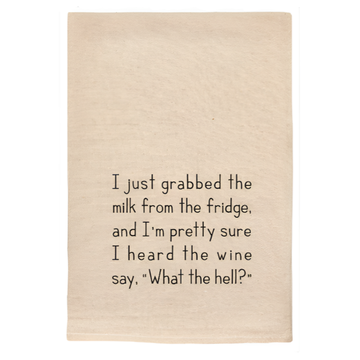 MILK FUNNY NATURAL TOWEL