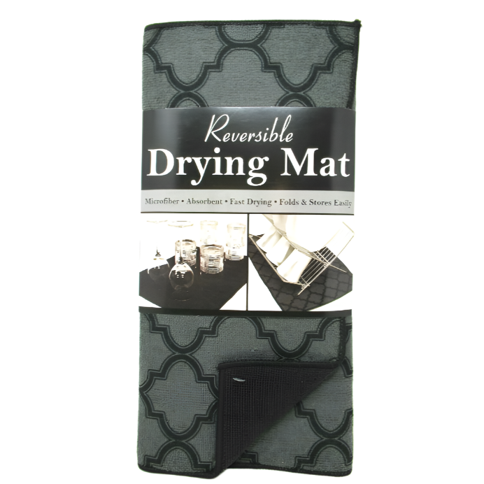 TRELLIS DRYING MAT BLACK