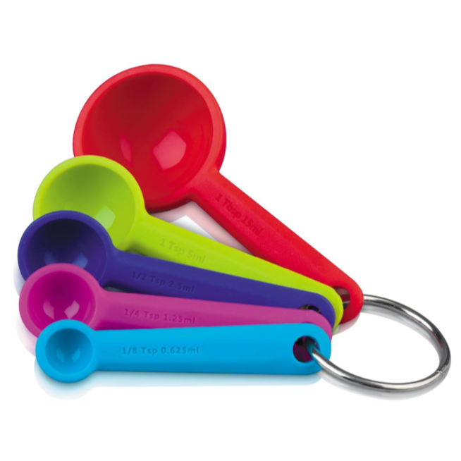 SILICONE MEASURING SPOON SET
