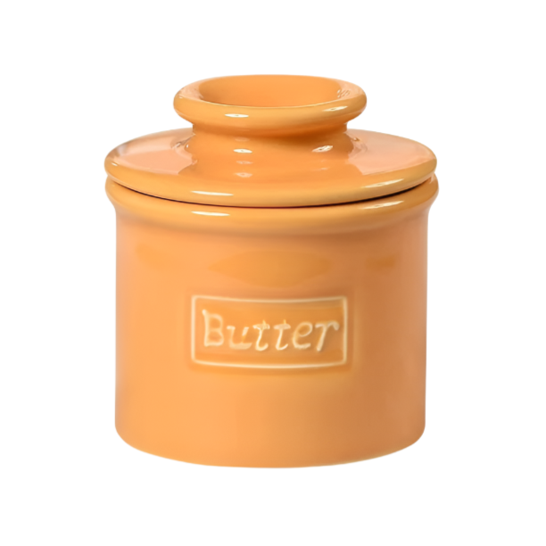 BUTTER BELL CROCK GOLDEN YELLOW