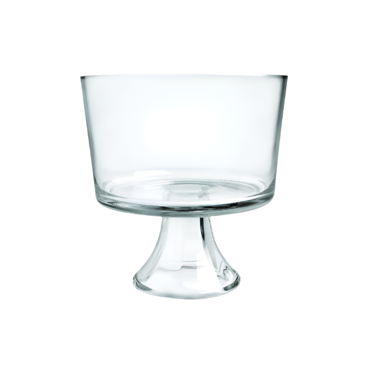 GLASS TRIFLE BOWL