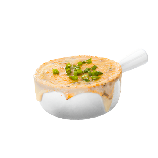 KOOK FRENCH ONION SOUP CROCK, CERAMIC, 18 OZ, WHITE