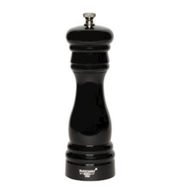 FLETCHERS' FEDERAL PEPPER MILL 6" BLACK
