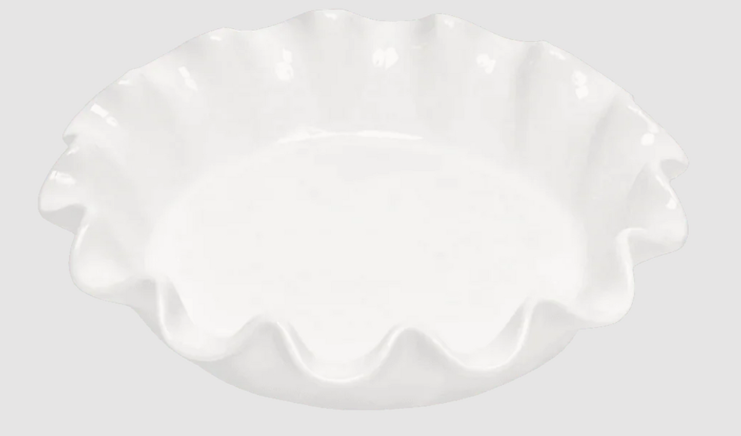 EMILE HENRY DEEP RUFFLED PIE DISH