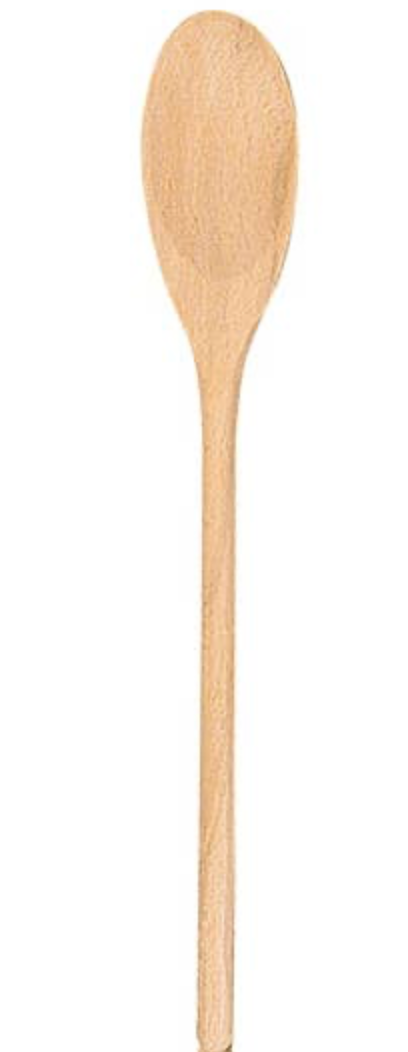 WOOD SPOON 12"