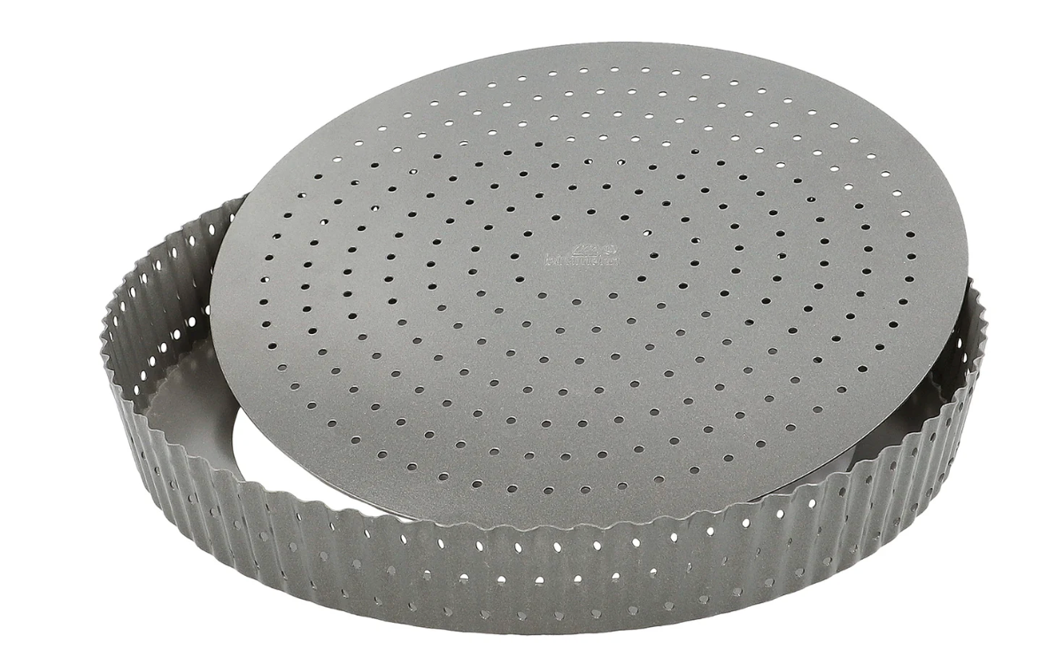 PERFORATED QUICHE & TART PAN 9.5"