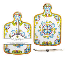 CHEESEBOARD SET TOSCANA