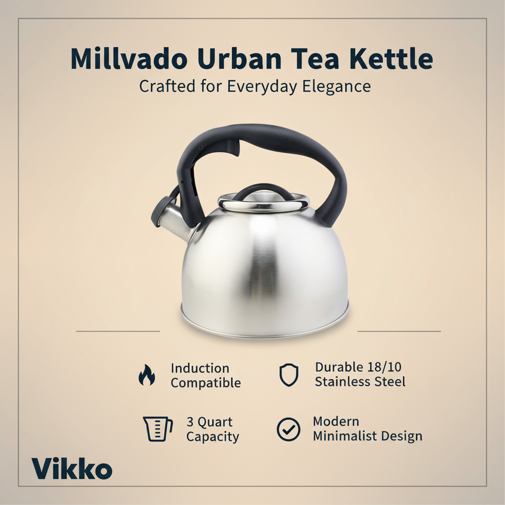Urban Tea Kettle - Induction Compatible