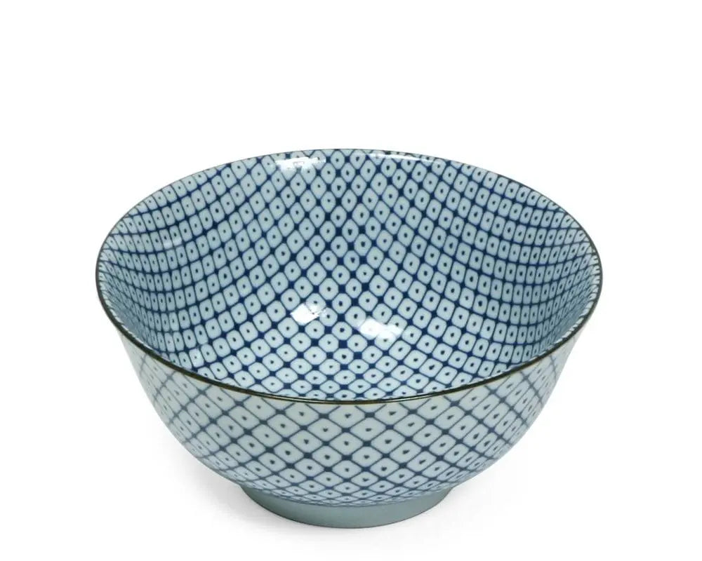 BLUE/WHITE BOWL 6" #1