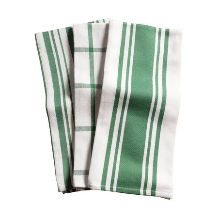 KITCHEN TOWEL 20"X30" MINERAL GREEN SET OF 3