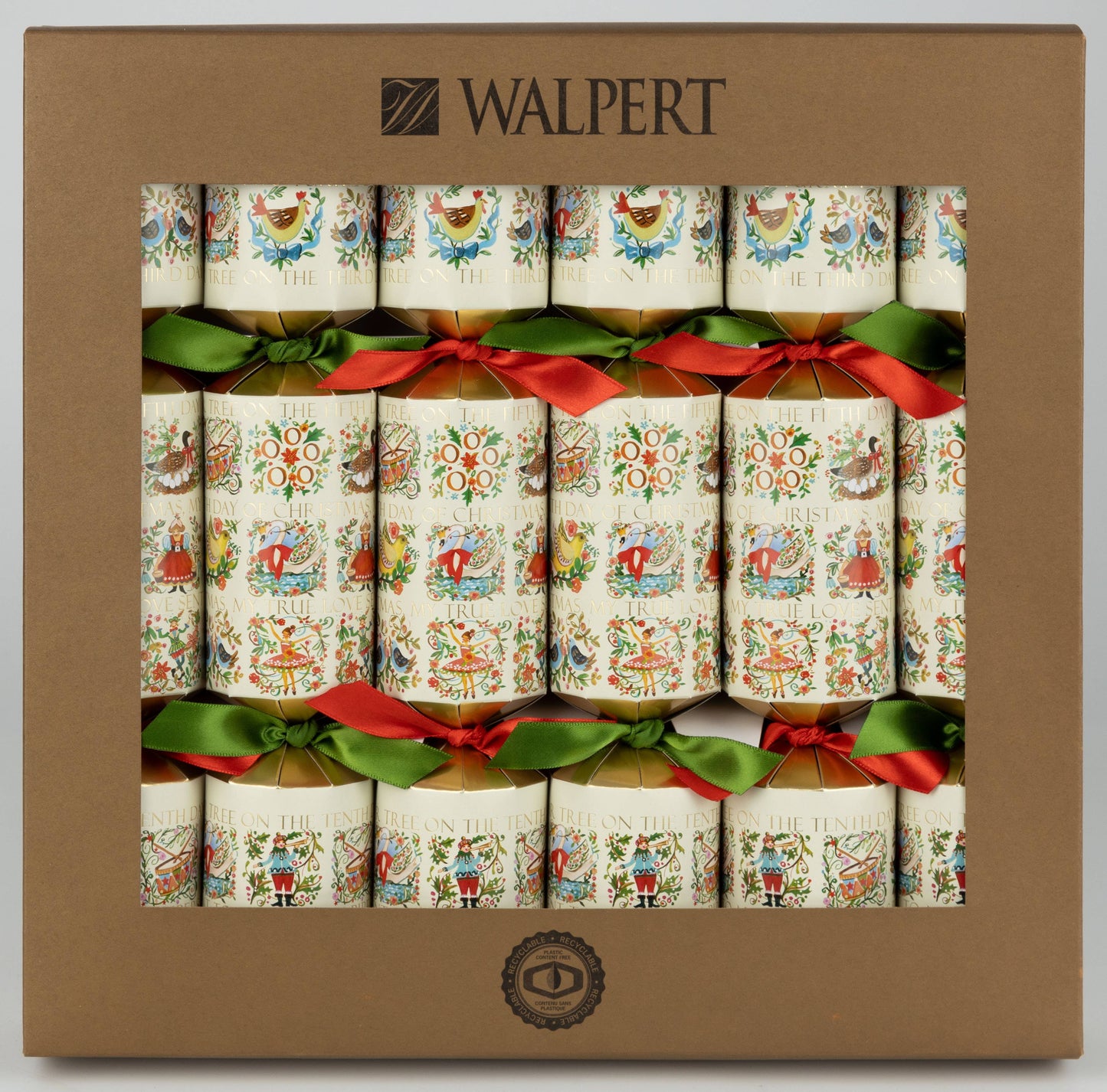 12 DAYS OF CHRISTMAS CHRISTMAS CRACKERS