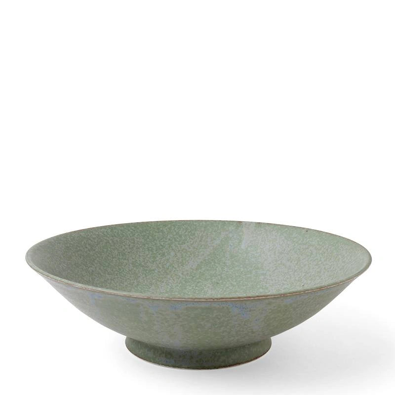 TERRA GREEN SERVING BOWL 9.75"