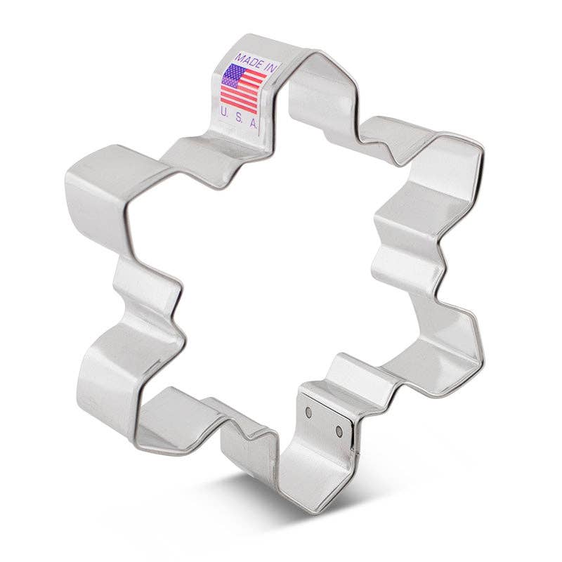 Geometric Snowflake Cookie Cutter 4"