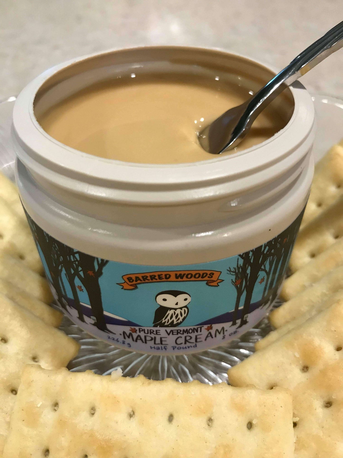 PURE VERMONT MAPLE CREAM 8 OZ
