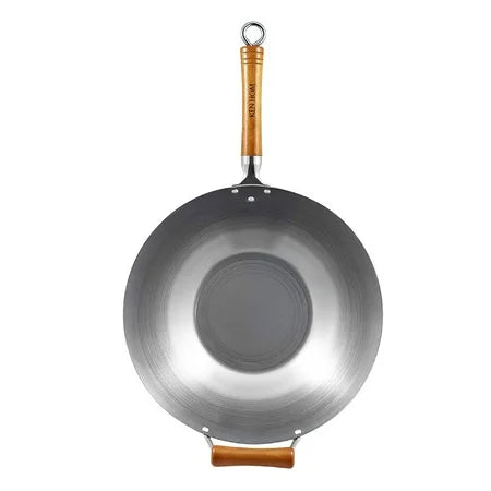 KEN HOM CARBON STEEL WOK 14"