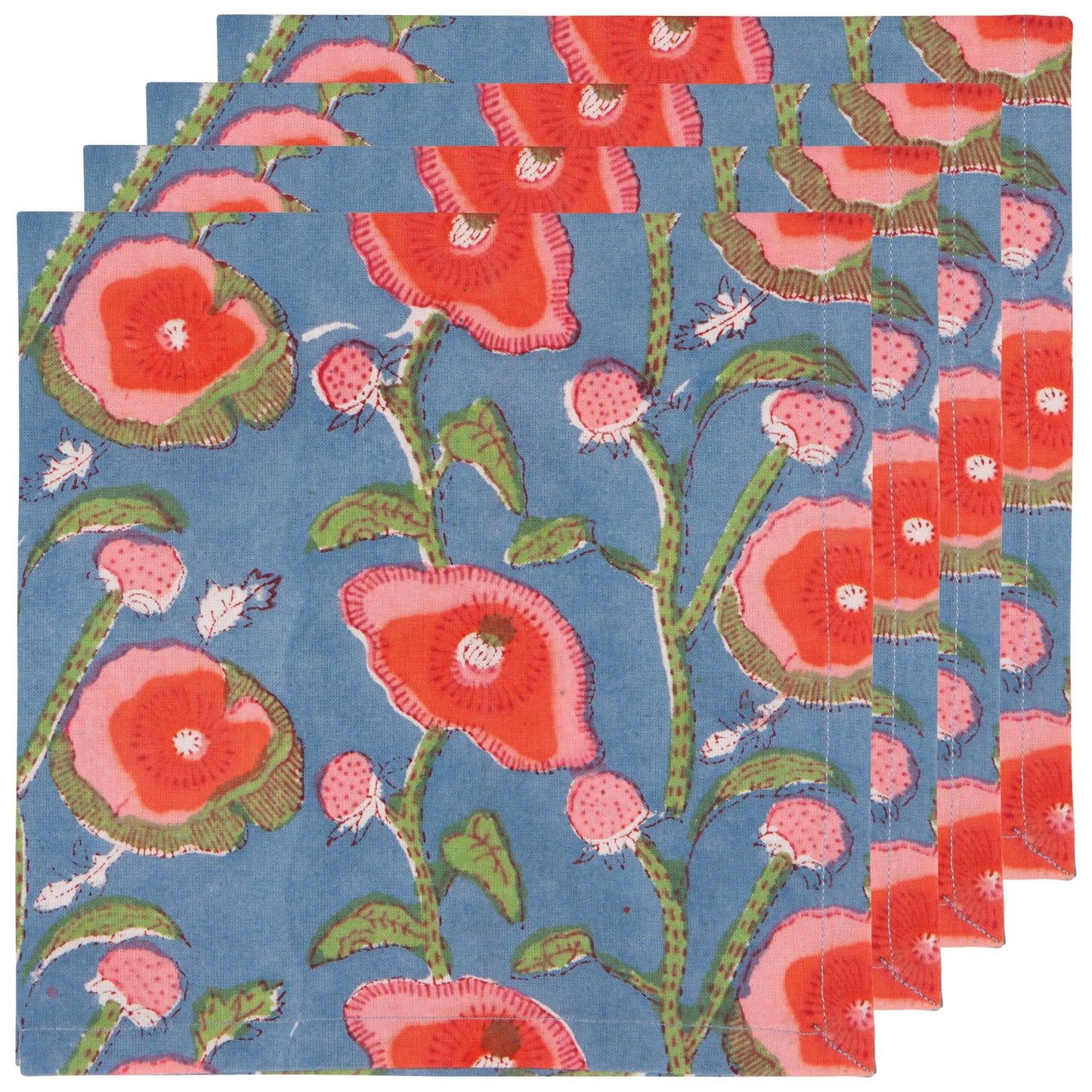 POPPY PRINT NAPKINS