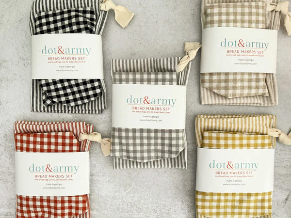BREAD MAKERS CLOTH SET PLAID