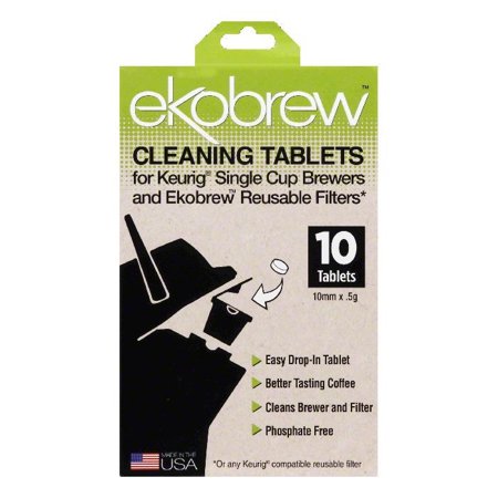 EKOBREW SINGLE SERVE COFFEE BREWER CLEANING TABS