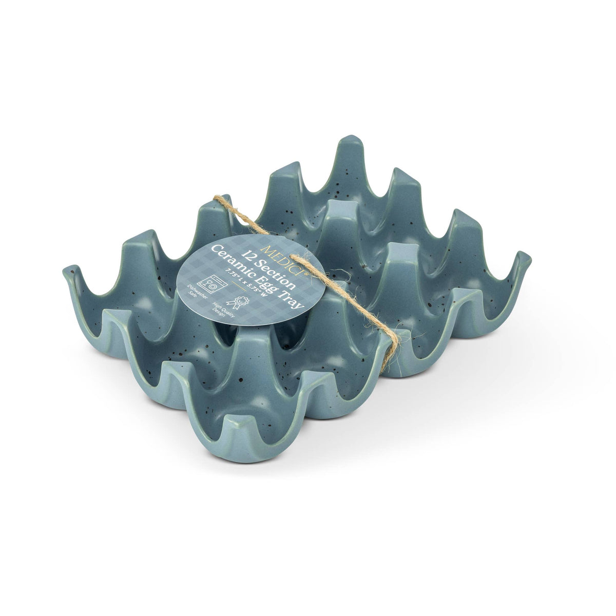 Speckled Ceramic Egg Tray