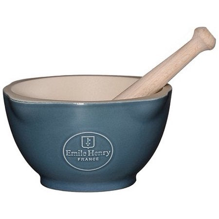 EMILE HENRY MORTAR & PESTLE BLUE FLAME
