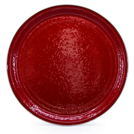 RED LARGE TRAY