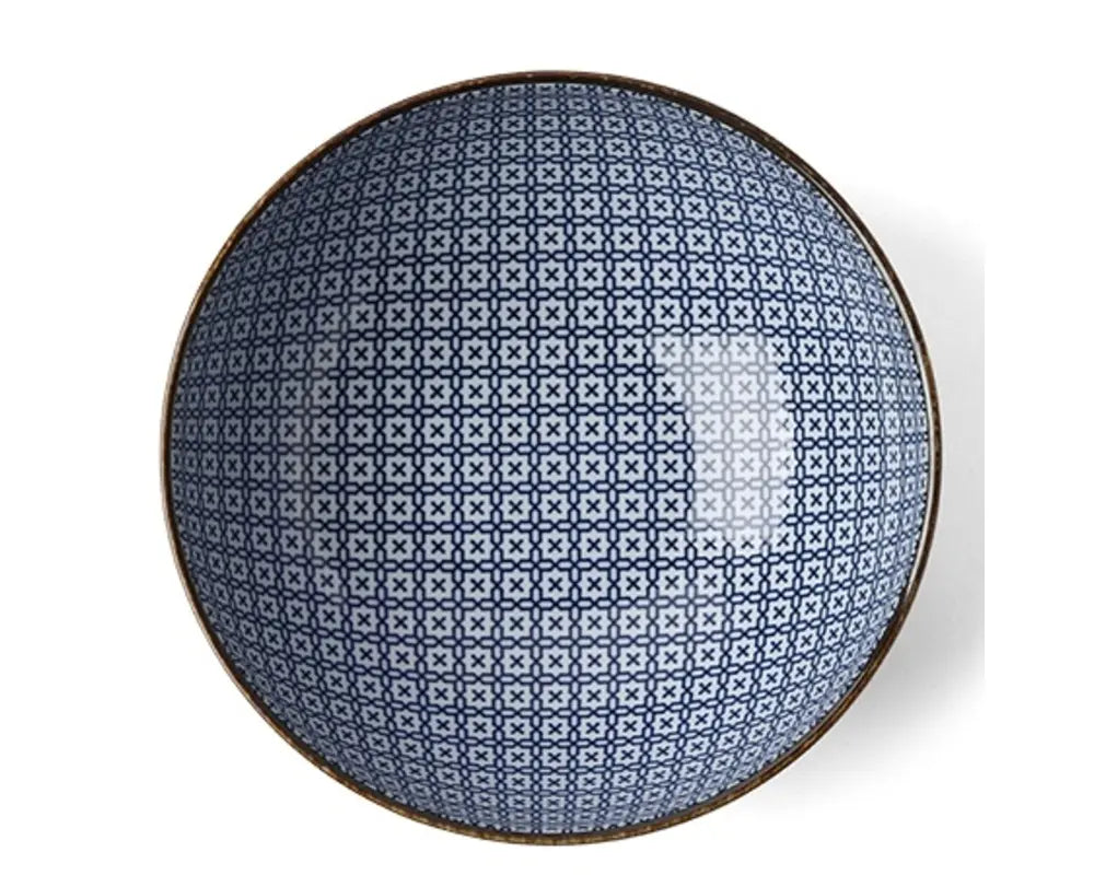 BLUE MOSIAC BOWL 8.25"