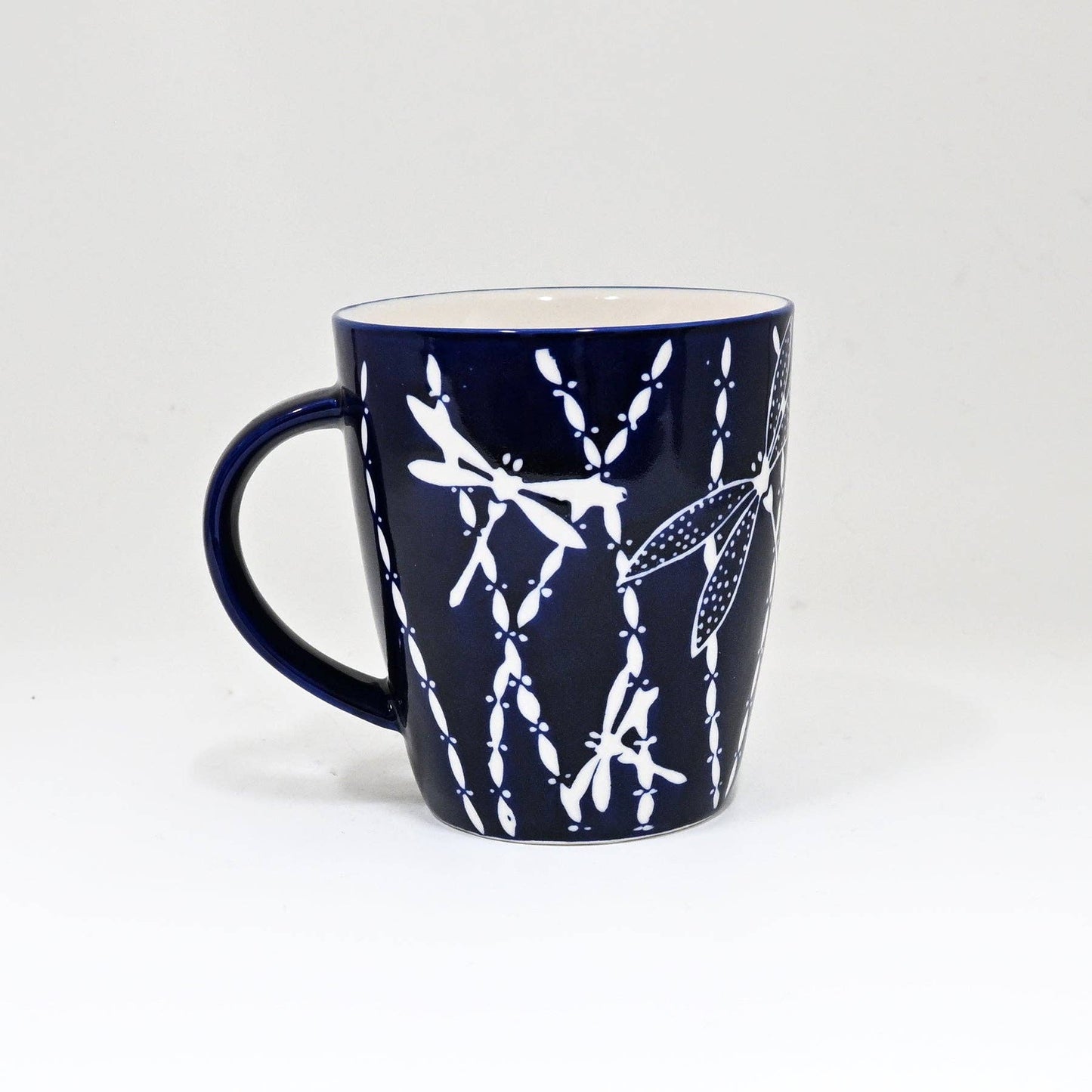 DRAGONFLY PORCELAIN MUG