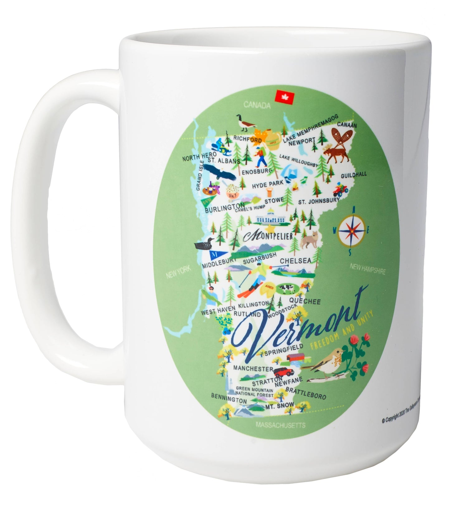 VERMONT 15-OZ. CERAMIC MUG