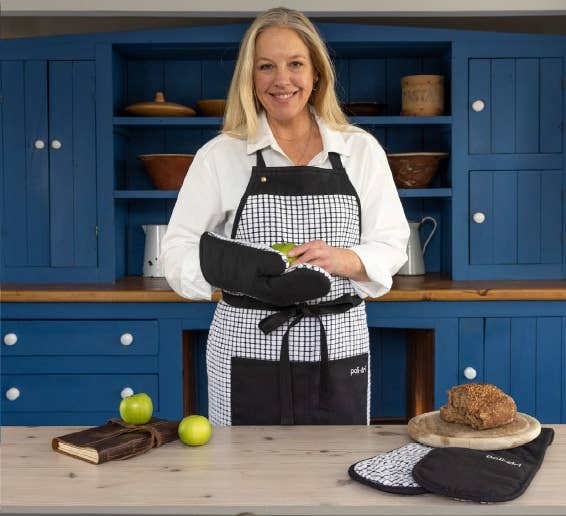 Poli dri® Oven Glove: Black - SINGLE