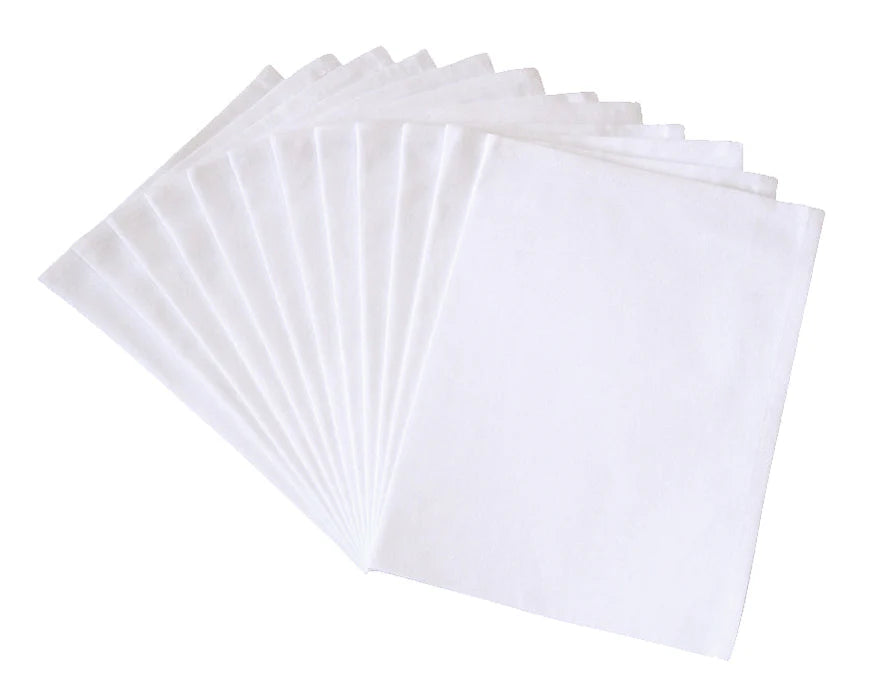 FLOUR SACK NAPKINS WHT