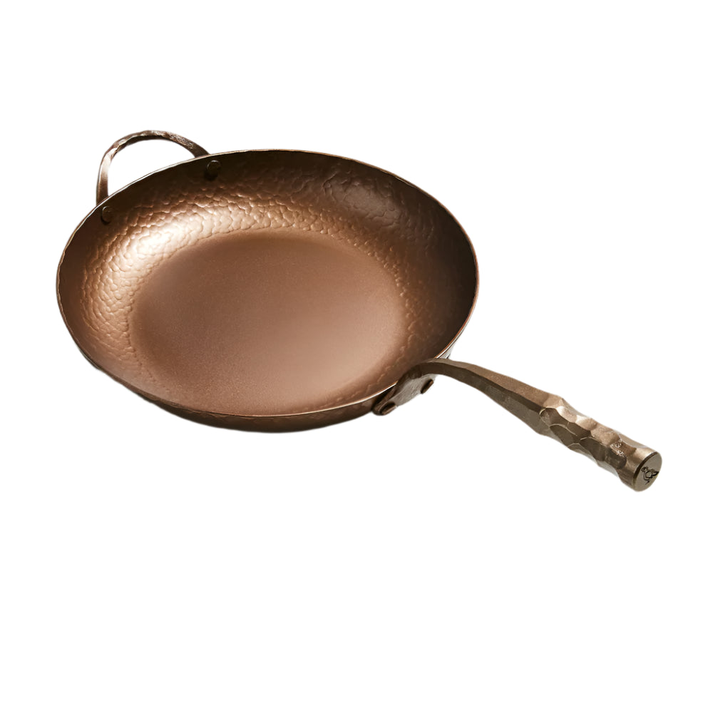 SMITHEY CARBON STEEL DEEP FARMHOUSE SKILLET 12”