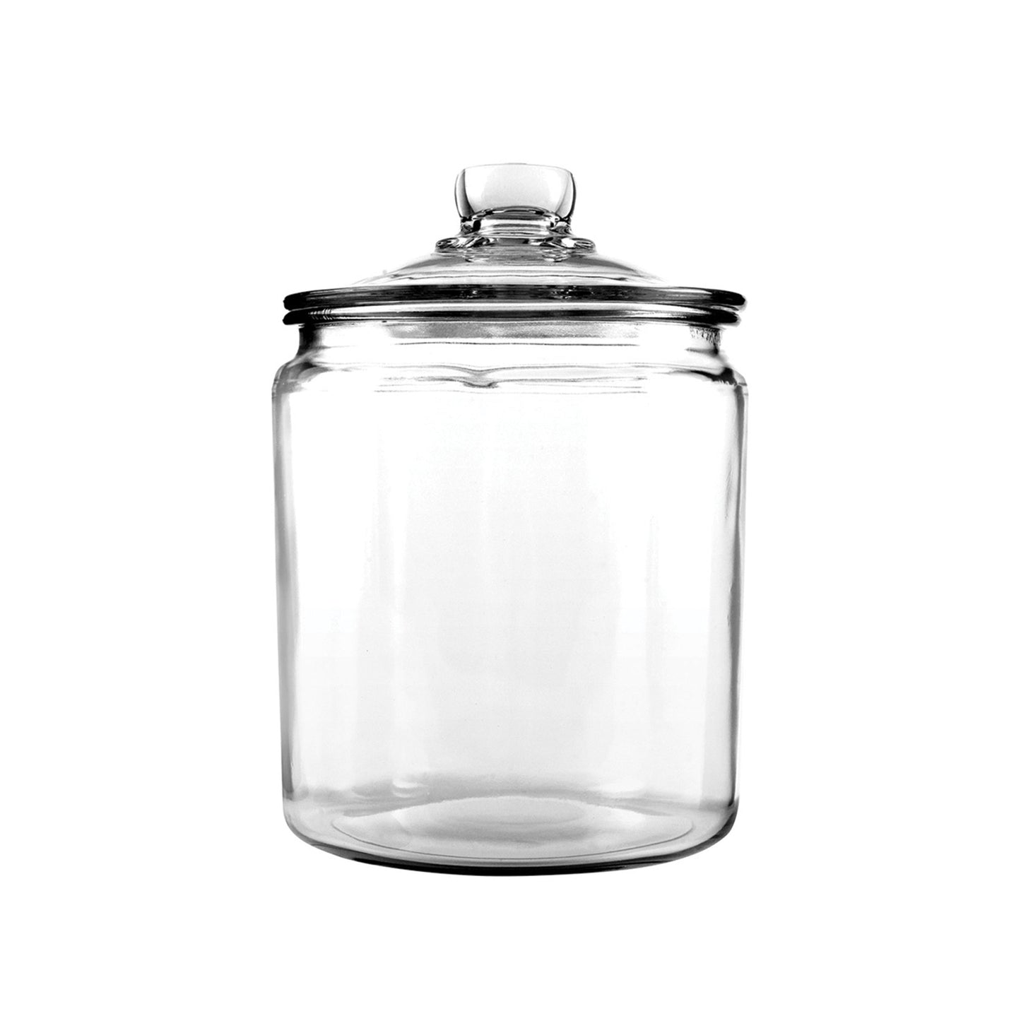 HERITAGE GLASS CONTAINER 1/2 GAL