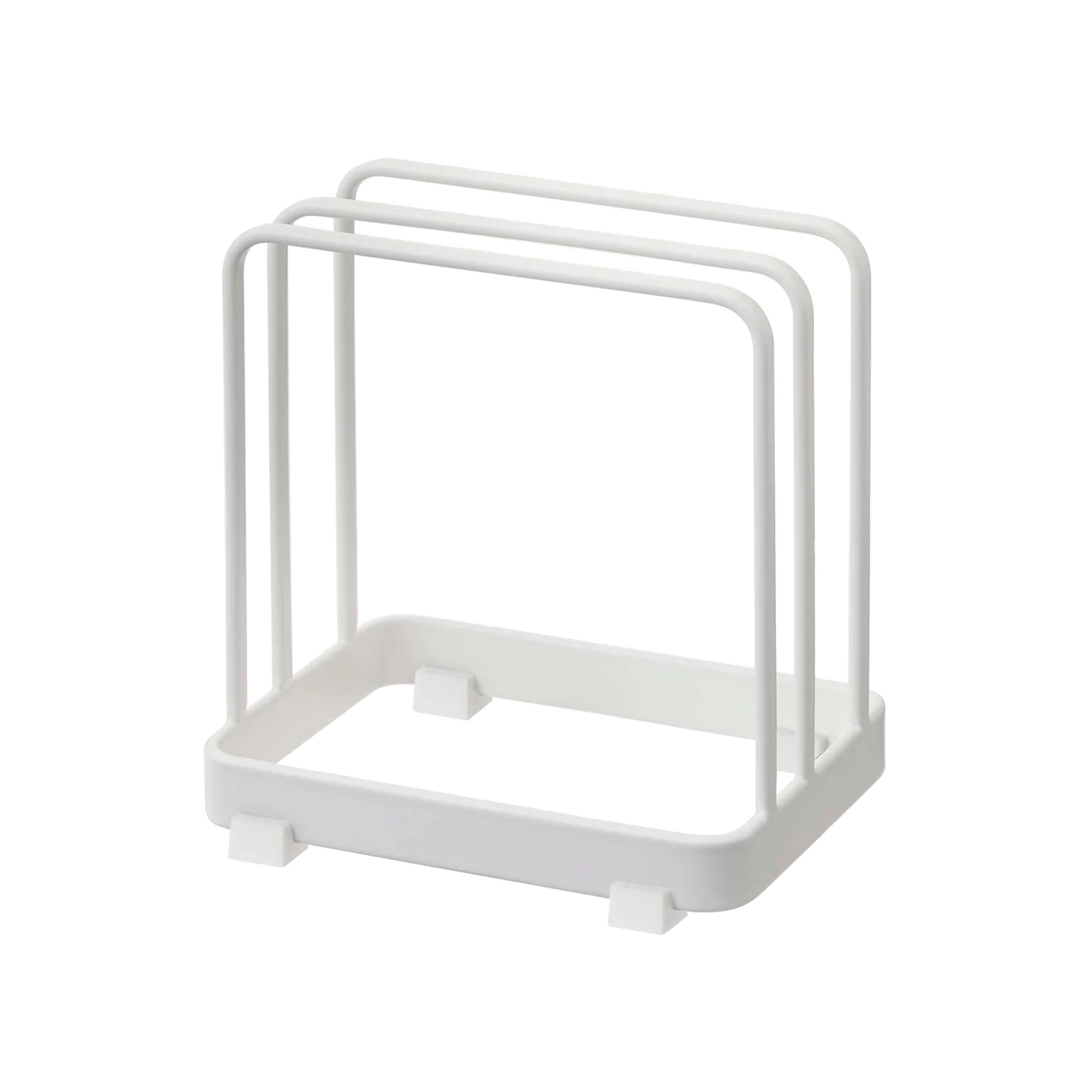 CUTTING BOARD STAND WHITE