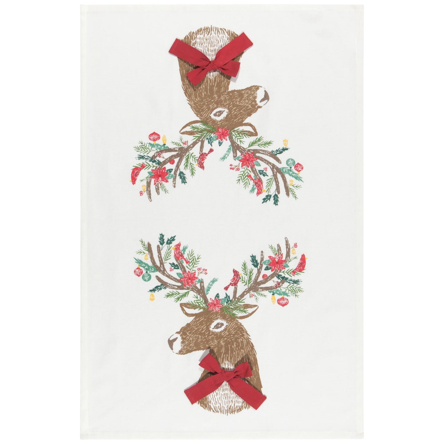 DISHTOWEL DASHER DEER COTTON