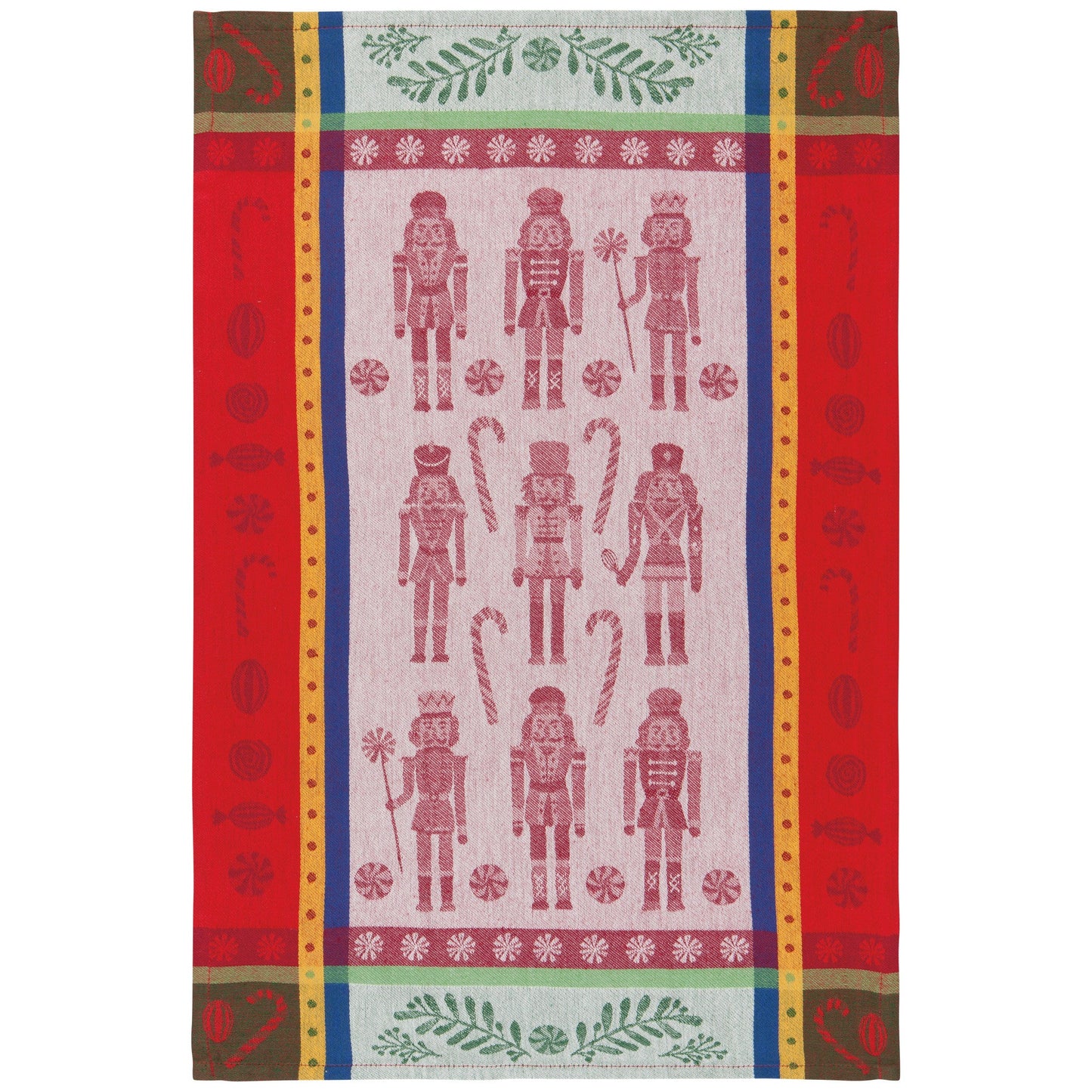 DISHTOWEL NUTCRACKER JACQUARD