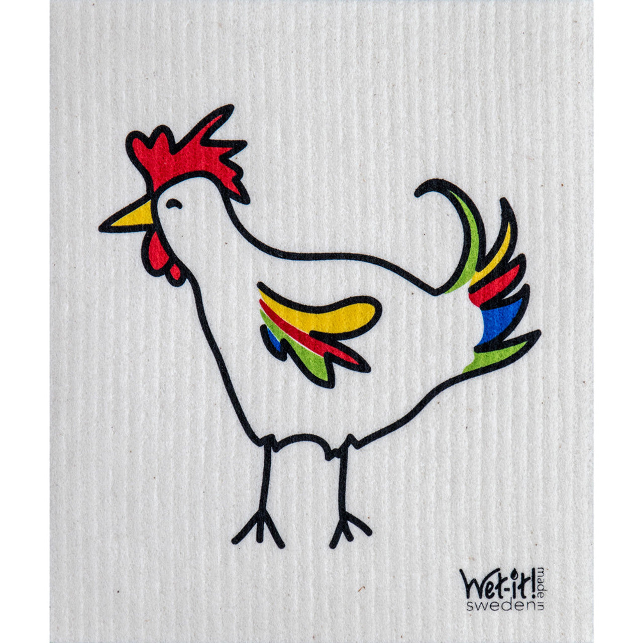 SWEDISH SPONGE CLOTH ROOSTER