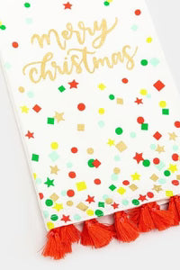 MERRY CHRISTMAS HAND TOWEL