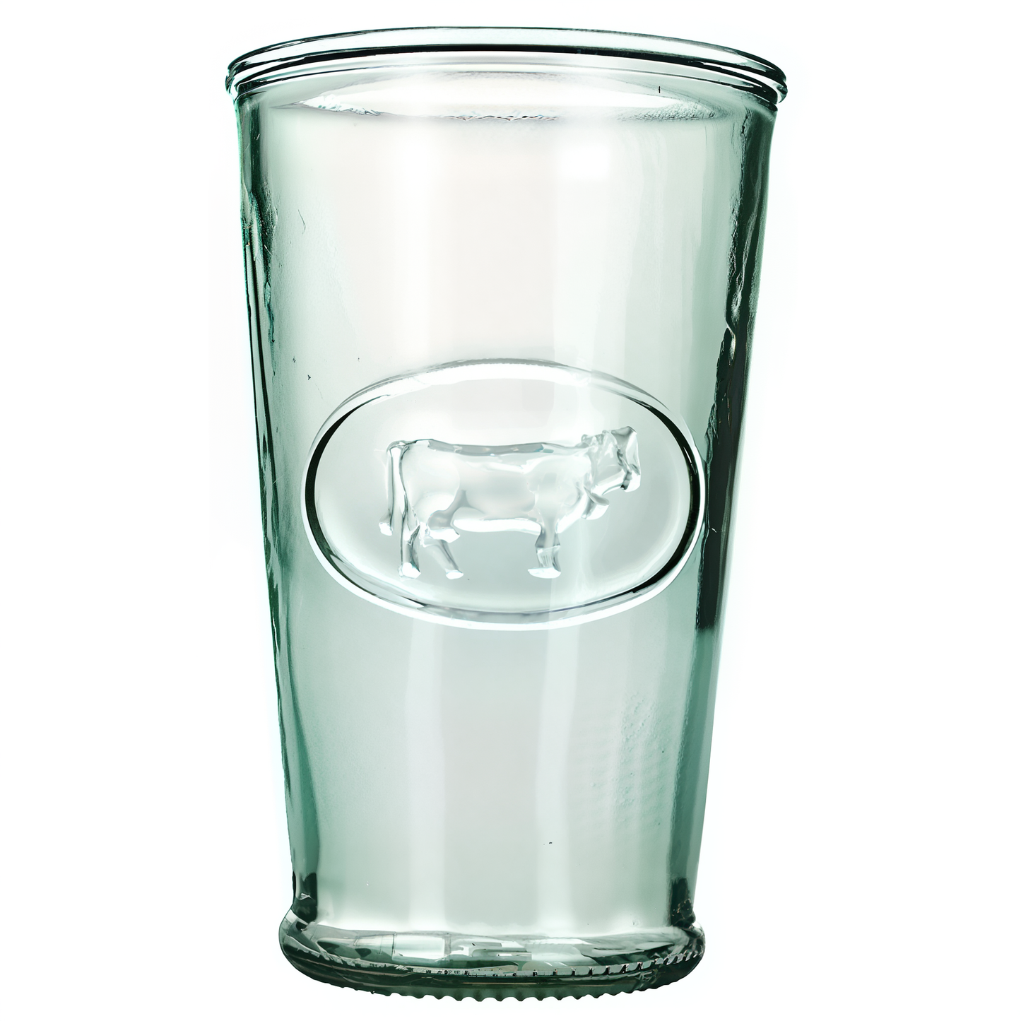 MILK GLASS COW 11OZ
