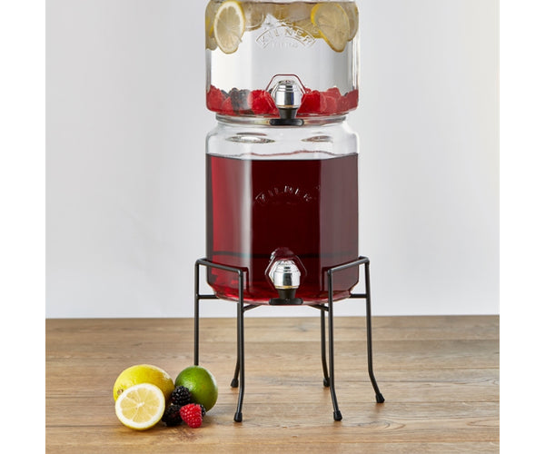 ROUND DRINKS DISPENSER STAND