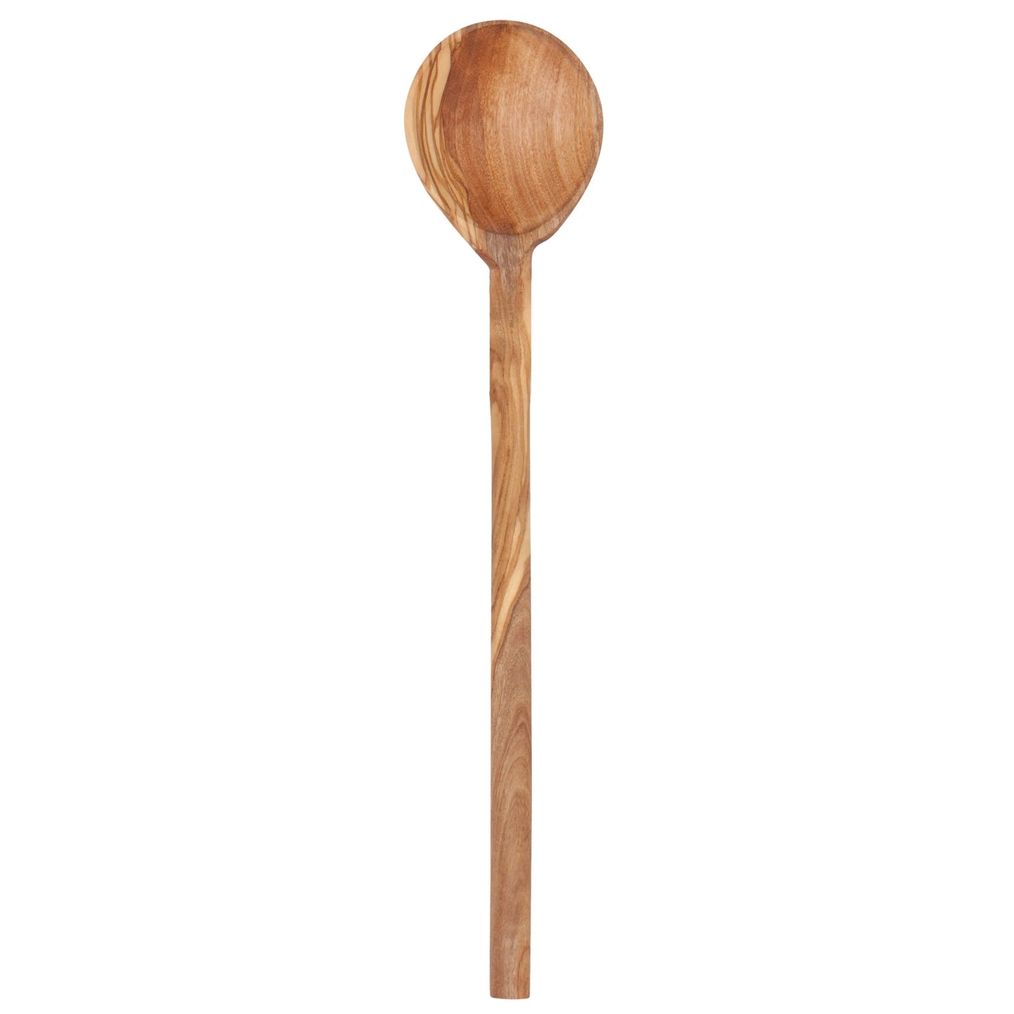 OLIVE WOOD ROUND SPOON
