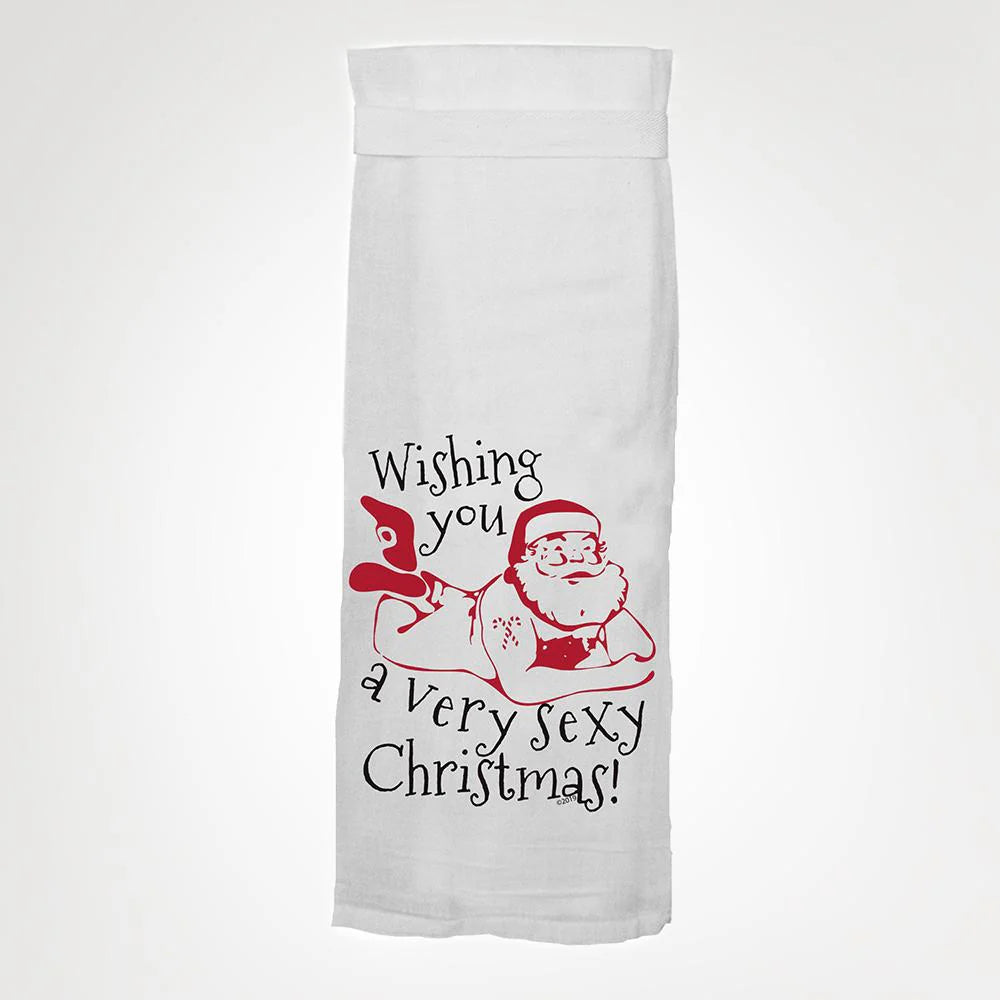 FUNNY TOWEL - SEXY CHRISTMAS
