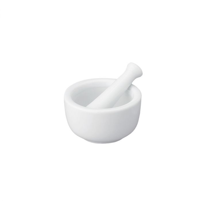 PORCELAIN MORTAR & PESTLE SMALL