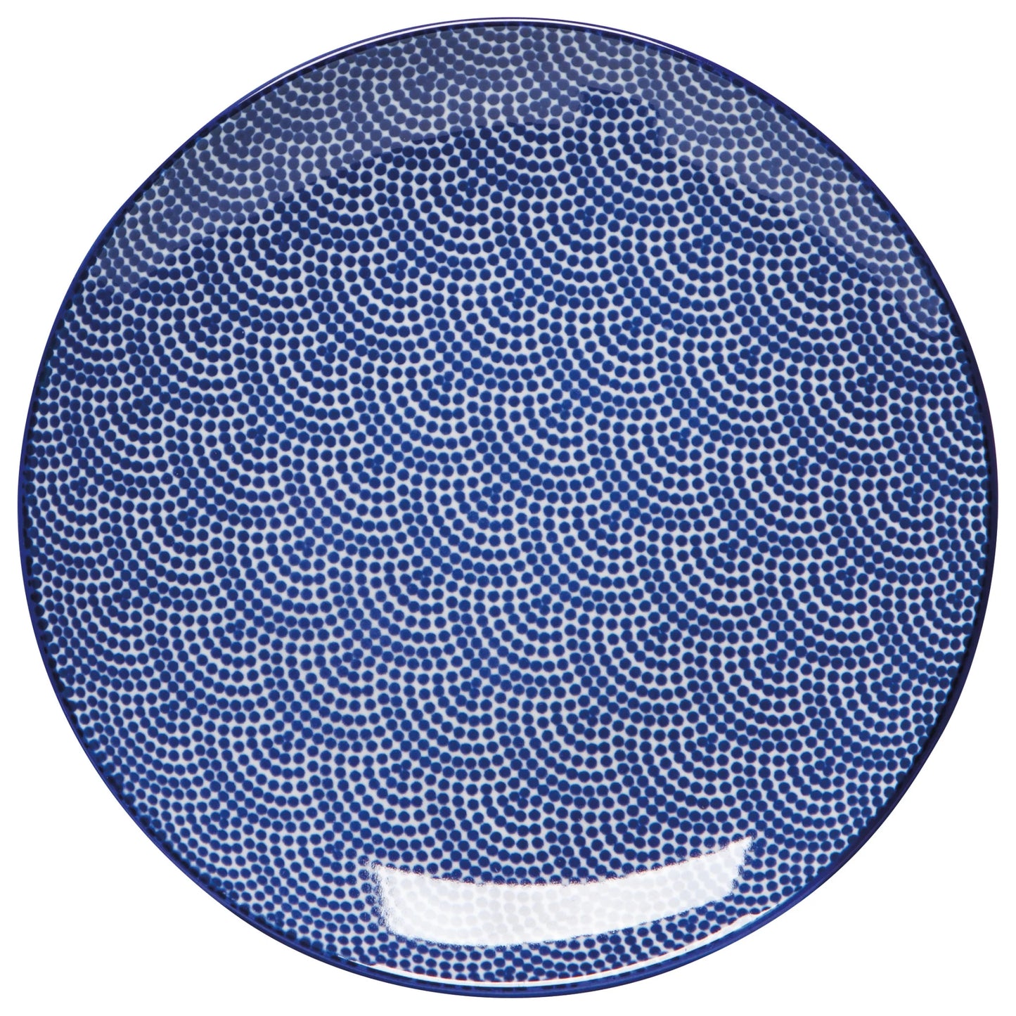 APPETIZER PLATE BLUE WAVES