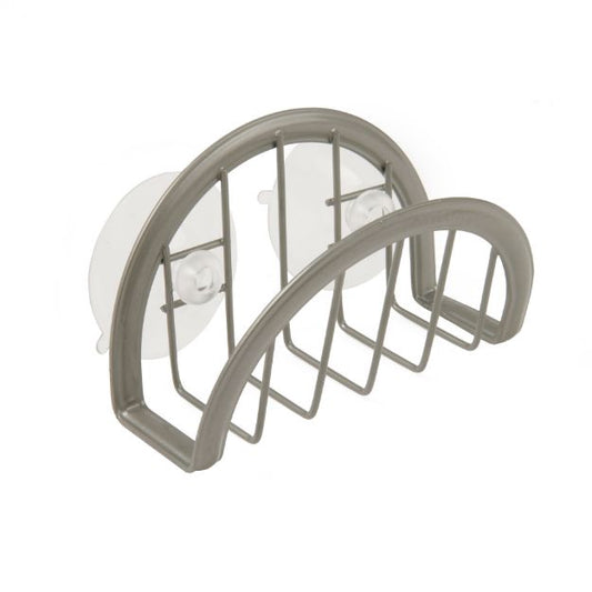 ASHLEY SUCTION SINK SPONGE HOLDER - SATIN NICKEL